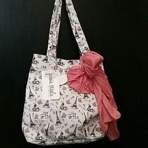 Jessie Steele Paris Tote NWT